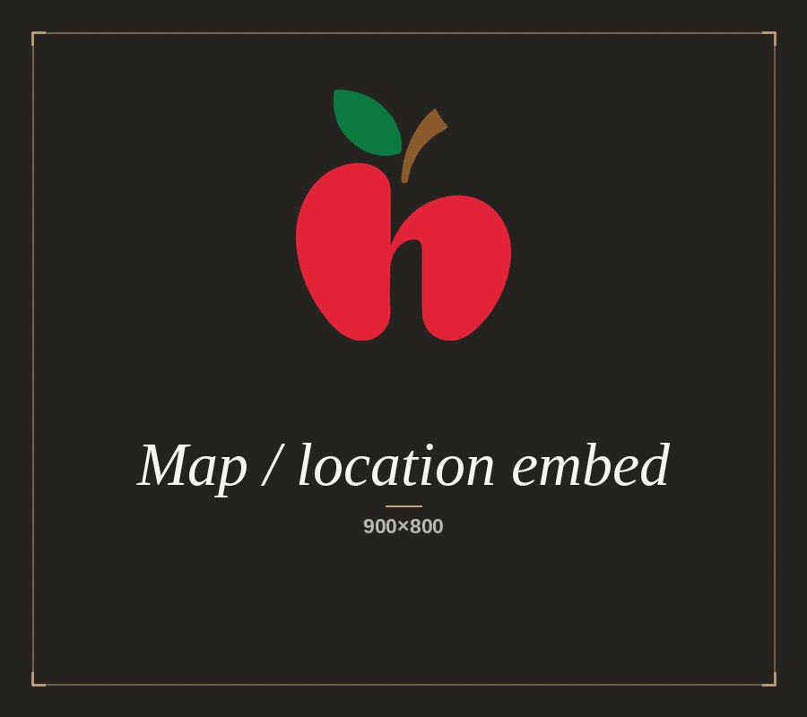 Map / location embed